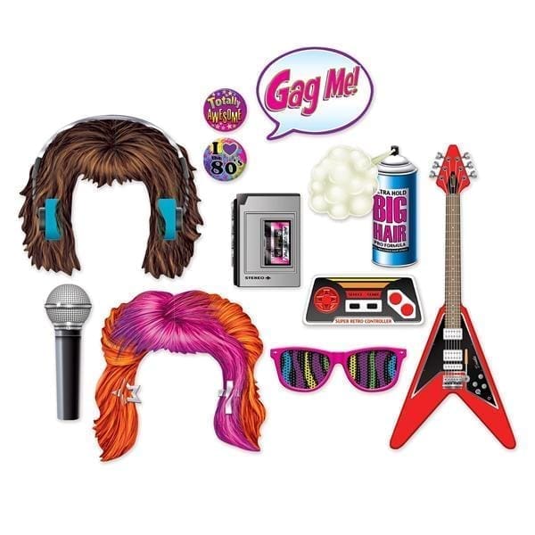 80's Photo Props - The Party Place