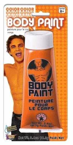 Body Paint-3.4oz-orange - The Party Place