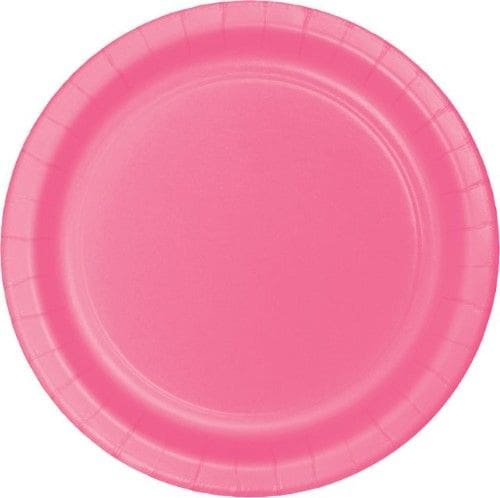 Candy Pink, Hot Pink, Dinner Plates, 24pk - The Party Place