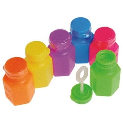 Neon Party Bubble Bottles - The Party Place