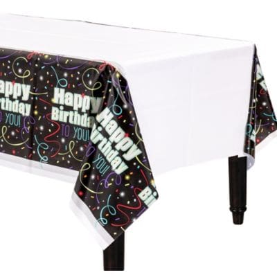 Brilliant Birthday Table Cover - The Party Place