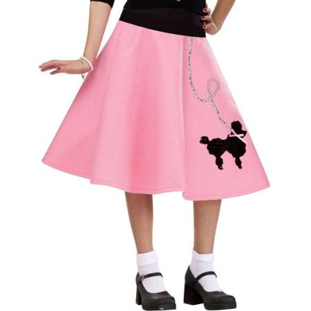 Poodle Skirt Girl's Costume - The Party Place