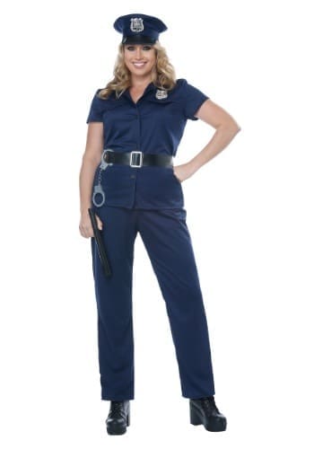 plus size police woman fancy dress