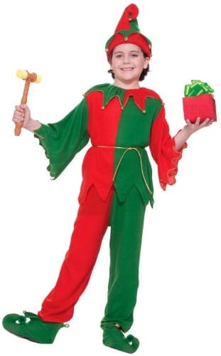 Kid's Holiday Elf Costume