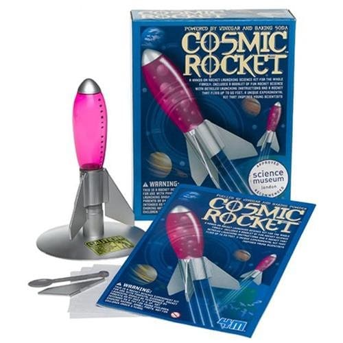 4M Cosmic Rocket Vinegar & Baking Powder Fuelled Rocket Science Kit 