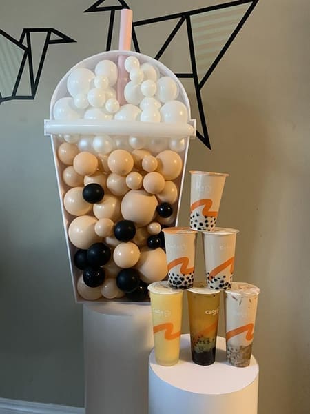 Diy Boba Balloon decoration