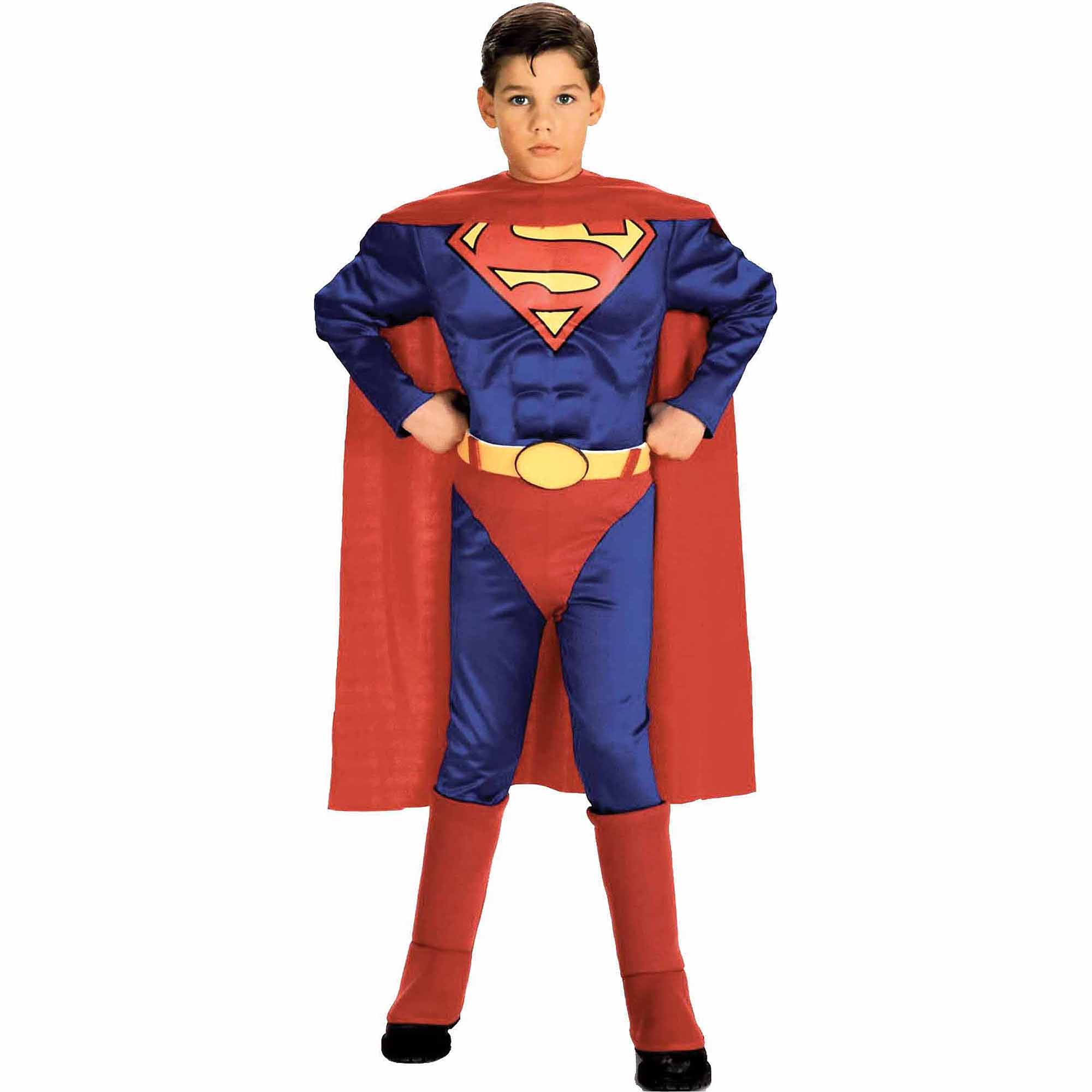 Kids Deluxe Superman Costume - The Party Place