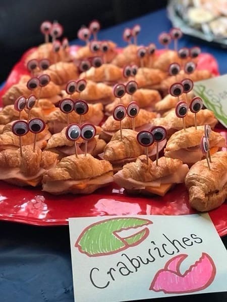 Crab sandwiches