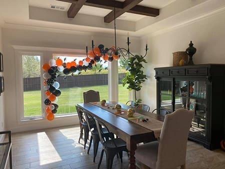 fall balloon arch