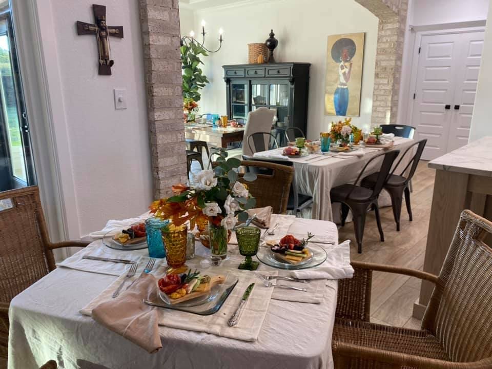 fall dinner party