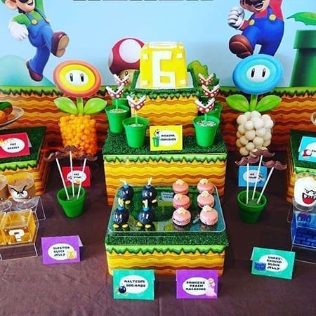 Mario party food