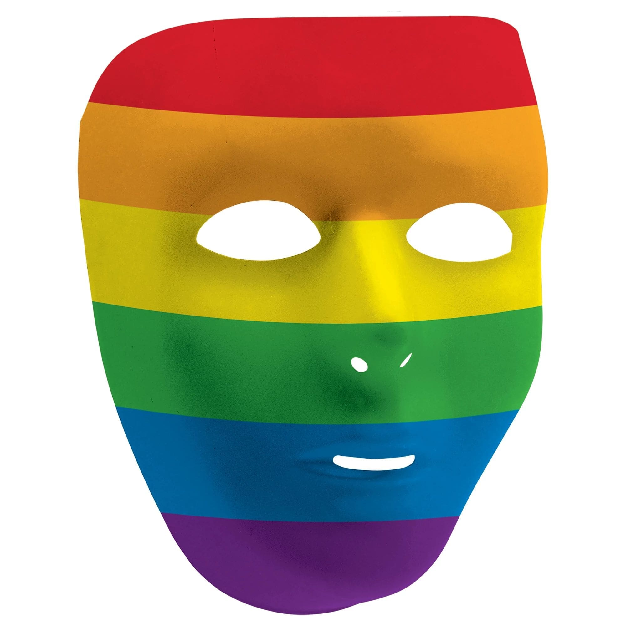 Rainbow Full Face Mask - The Party Place