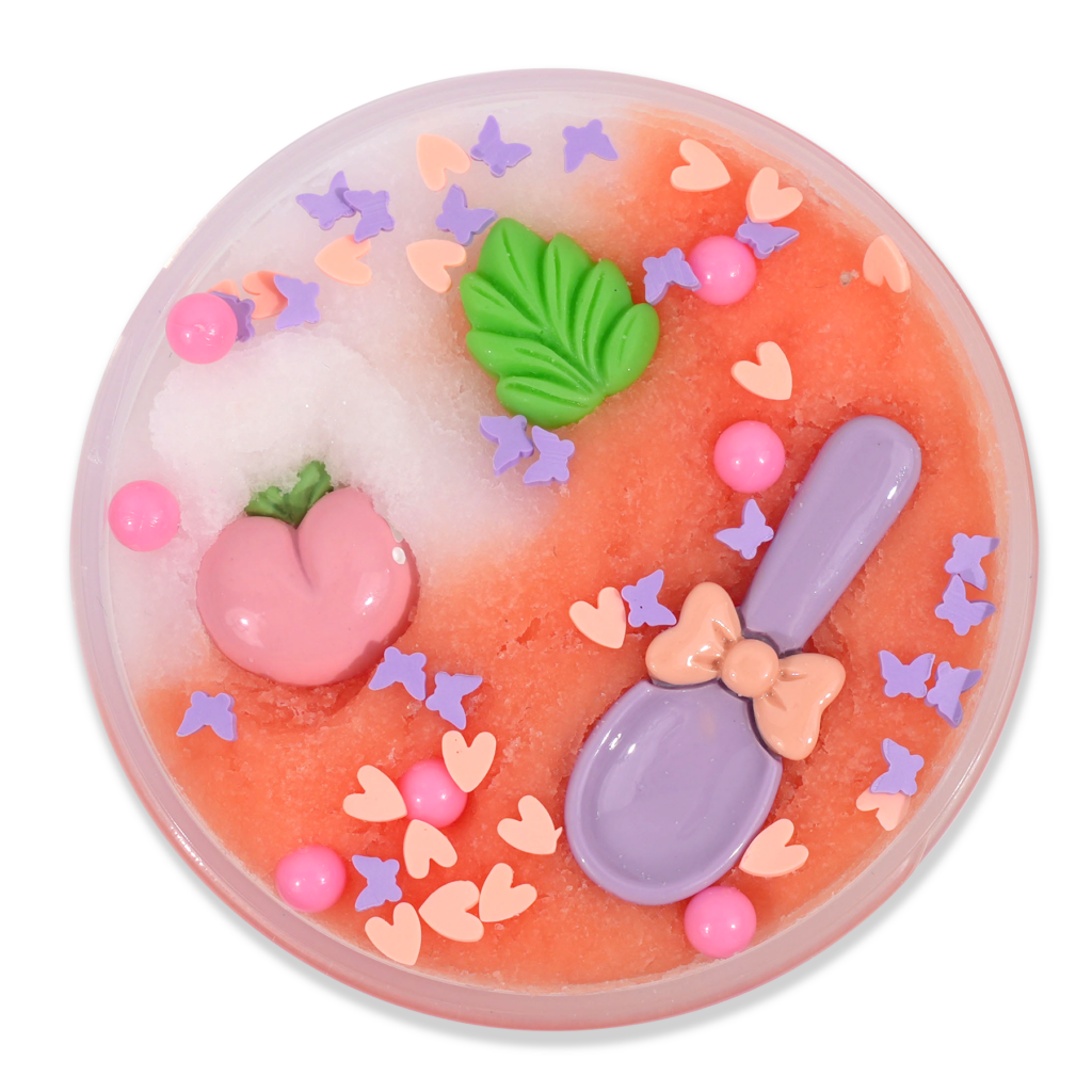 00066 peachybbies white peach sorbet slime