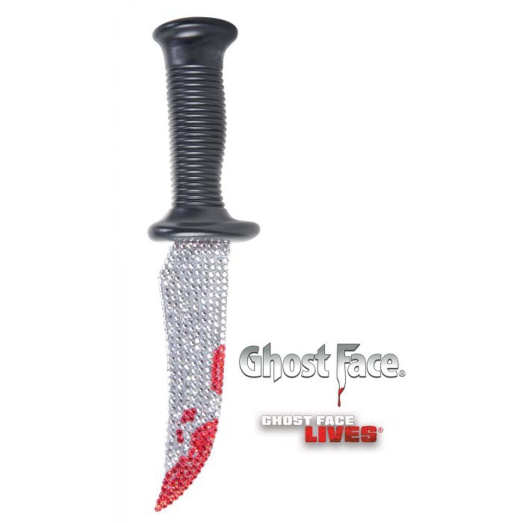 90750 GHOST FACE BLING KNIFE BLOODY