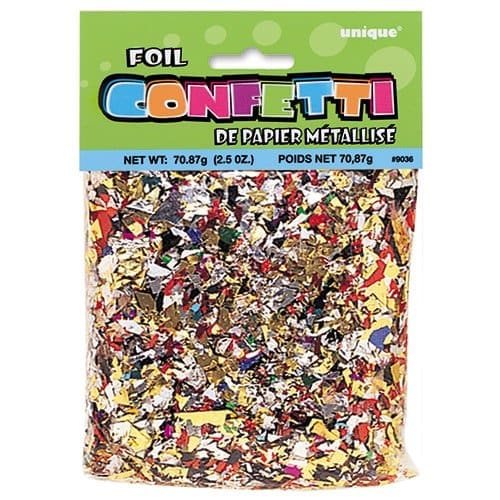 9036 FOIL CONFETTI 2.5 OZ.