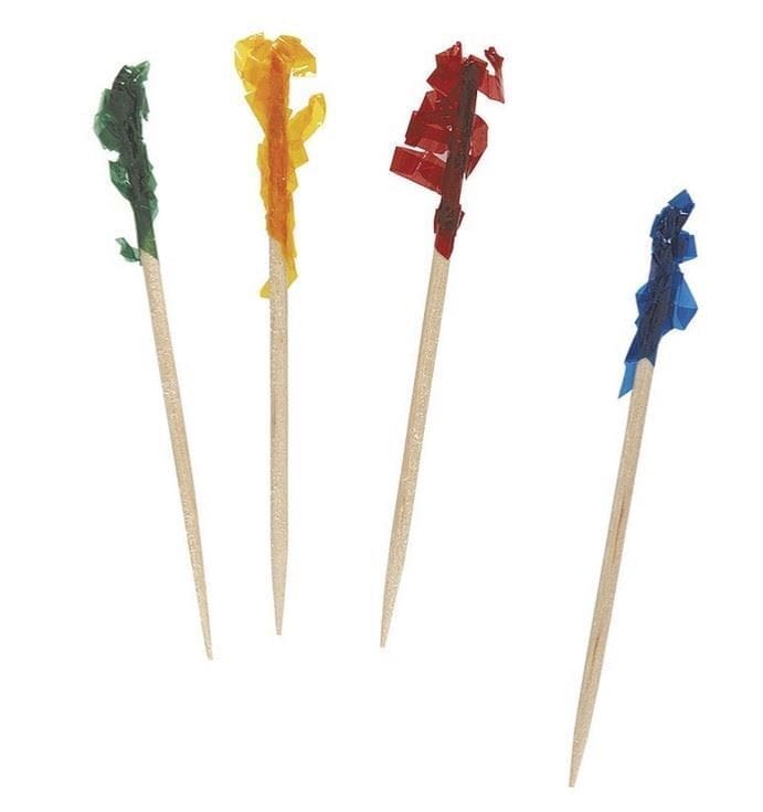 23062 FRILLED PICKS 100CT