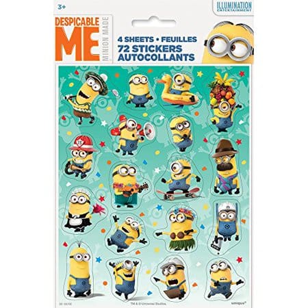 44192 MINION STICKERS