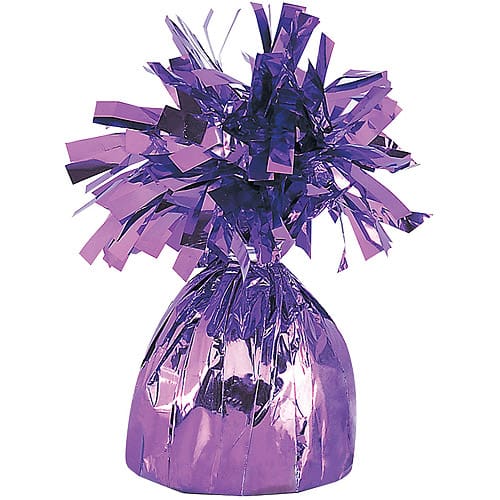 49371 FOIL BALLOON WGHT - LAVENDER