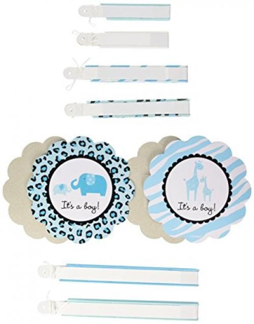 291132 SWEET SAFARI BOY FAN DECO