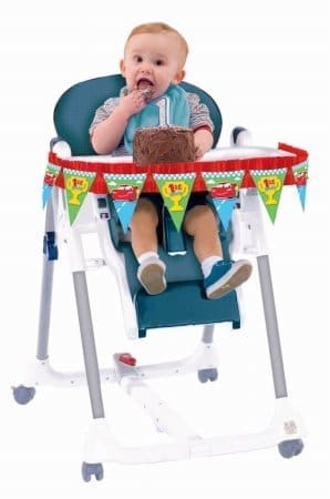 248192 CARS 1ST BDAY HIGH CHAIR KIT