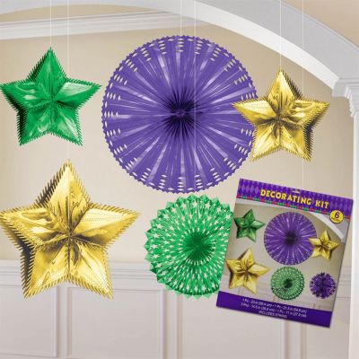 240041 MARDI GRAS FOIL STARBURST KIT