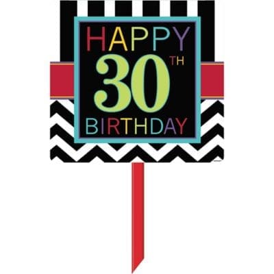 190476 CELEBRATE 30 YARD SIGN