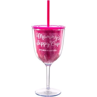 380074 ***MOMMY'S WINE GLASS