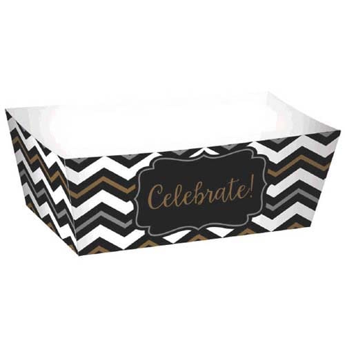 148003 RECT TRAYS BLK