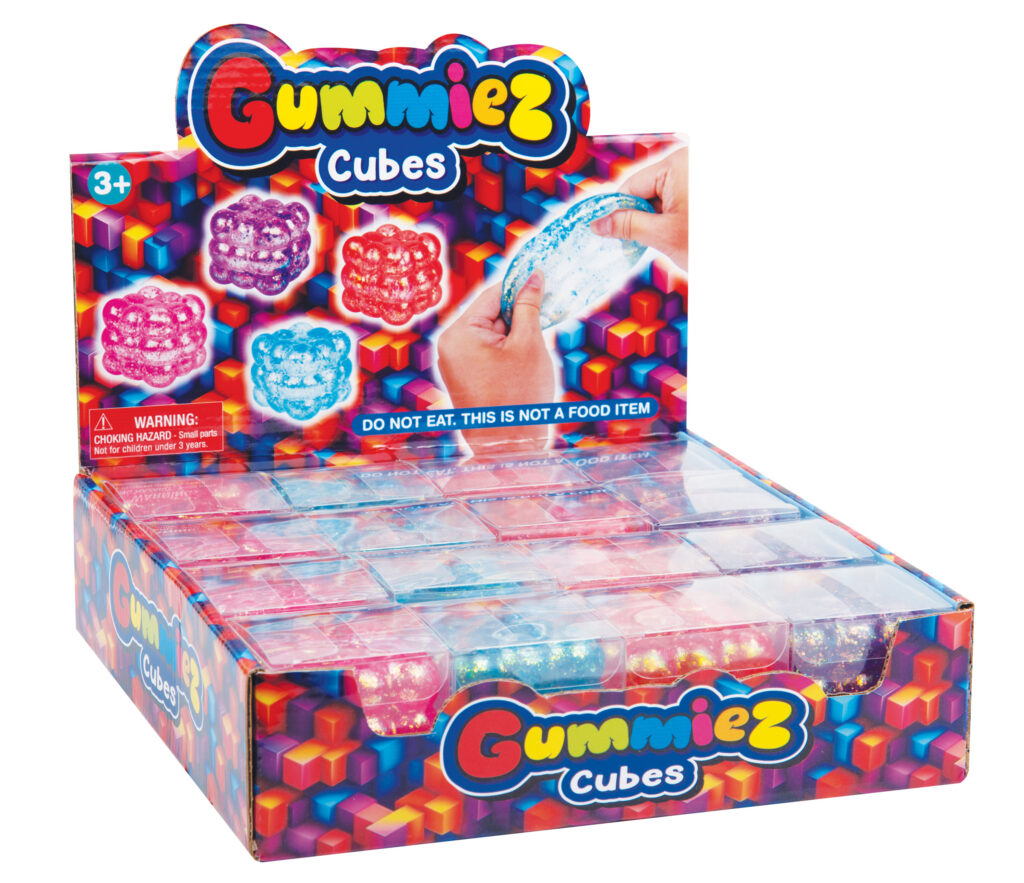 18596 GUMMIEZ CUBES SQUISH