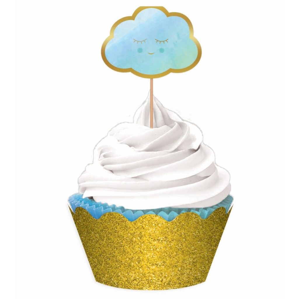 142292 OH BABY BOY CUPCAKE KIT