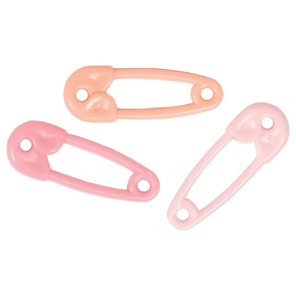 380166 FVR SAFETY PIN PINK
