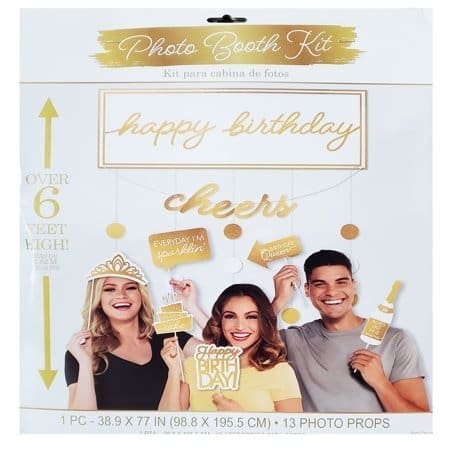 244111 GOLDEN AGE PHOTO BOOTH KIT