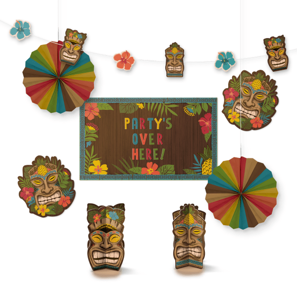 244455 VINTAGE TIKI DECO KIT