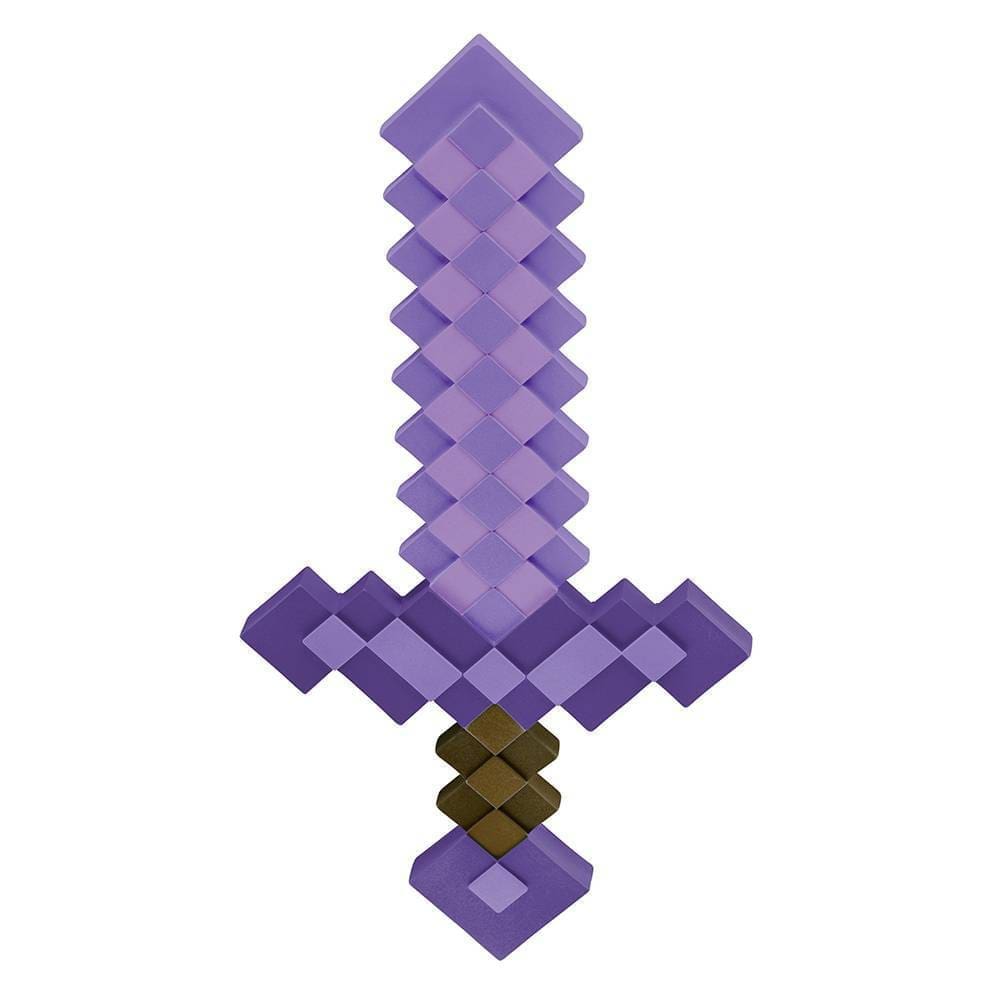 106549 MINECRAFT SWORD ENCHANTED PURPLE