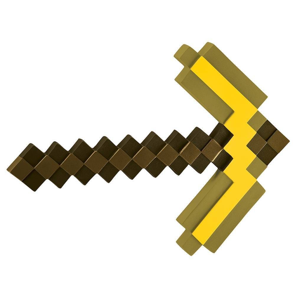 112299 MINECRAFT PICKAXE GOLD