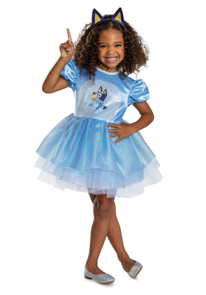 162459M BLUEY DRESS 3T-4T