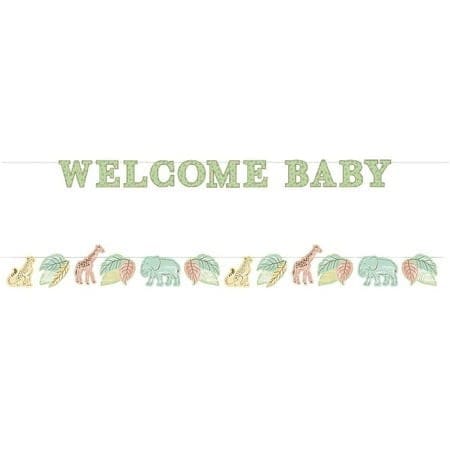 372462 BABY SAFARI LETTER BANNER