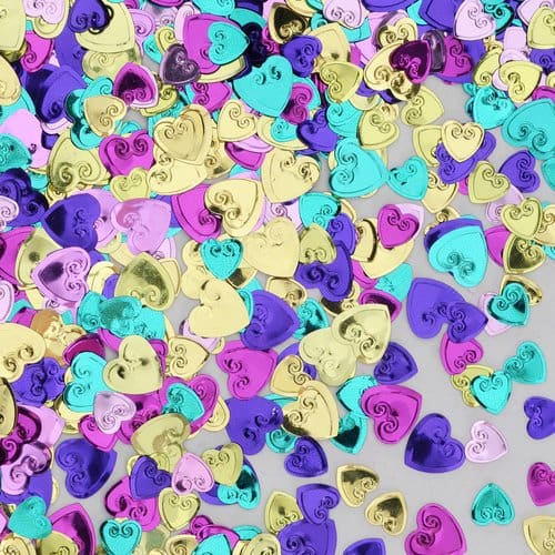 CN118 CONFETTI LOVELY HEARTS