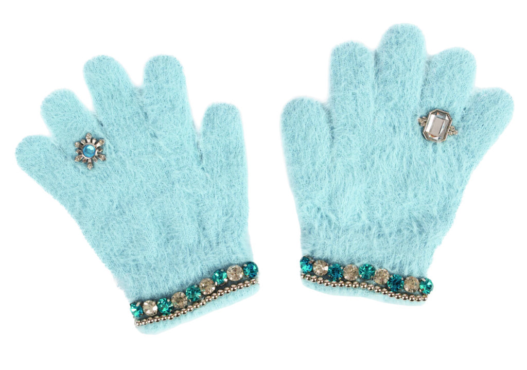 22780 BOUJEE BIJOU GLOVES LT BLUE