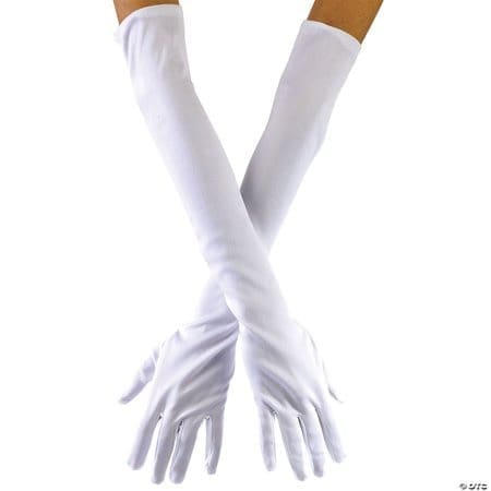 8110W GLOVES WHITE OPERA