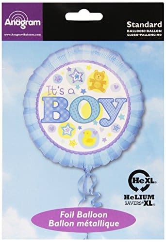 26635158206 ITS A BOY MYLAR