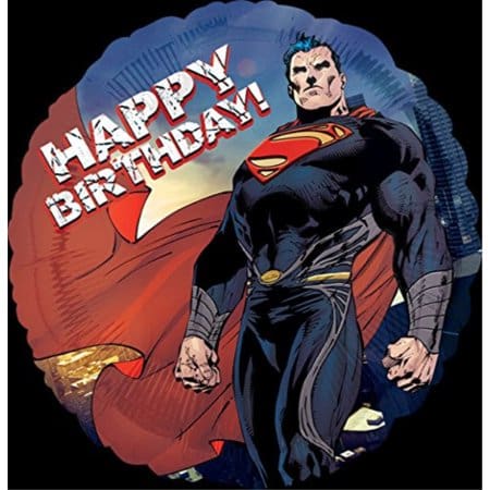 27510-01 MYLAR SUPERMAN HPY BDAY