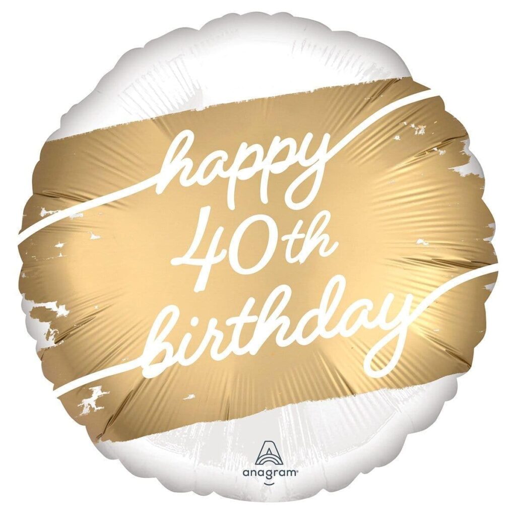4320601 MYLAR GOLD AGE 40