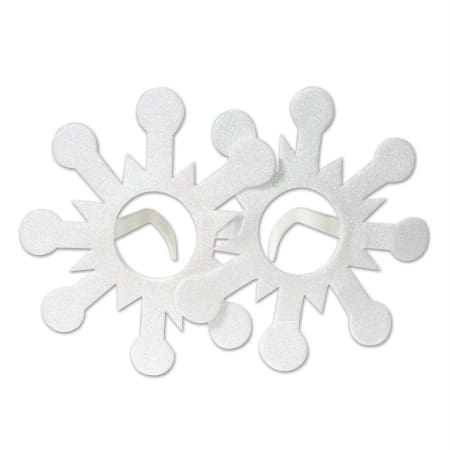 20786 SNOWFLAKE GLASSES