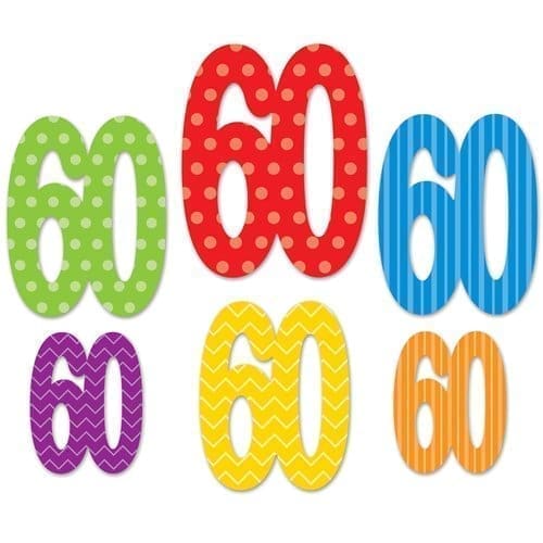 52140-60 ***BDAY CUTOUTS 60