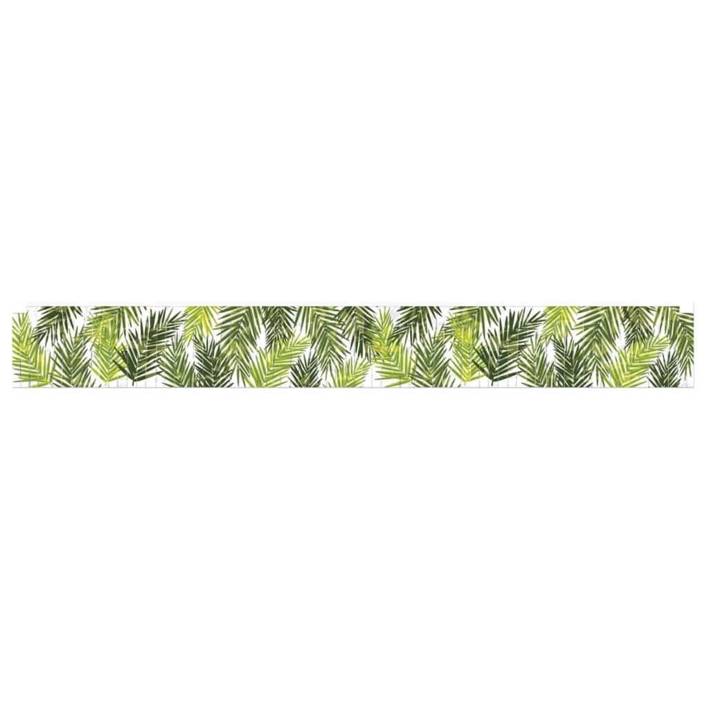 53991 FRINGE BANNER PALM LEAF