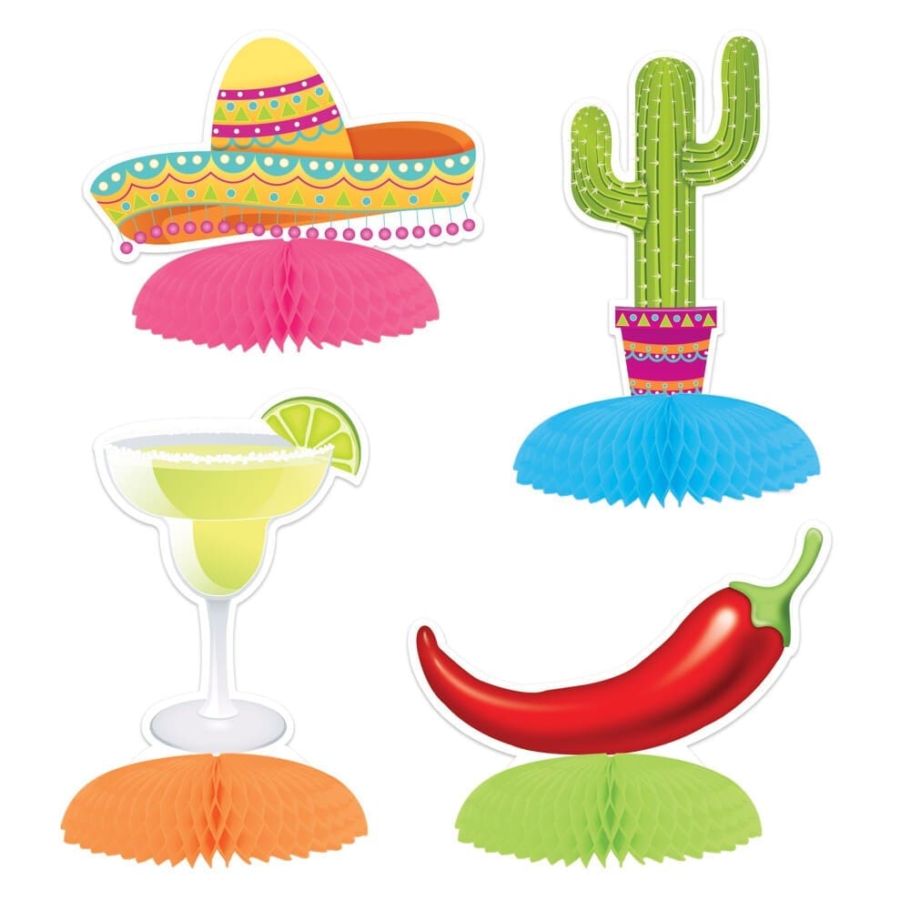 56125 LUAU MINI CENTERPIECES