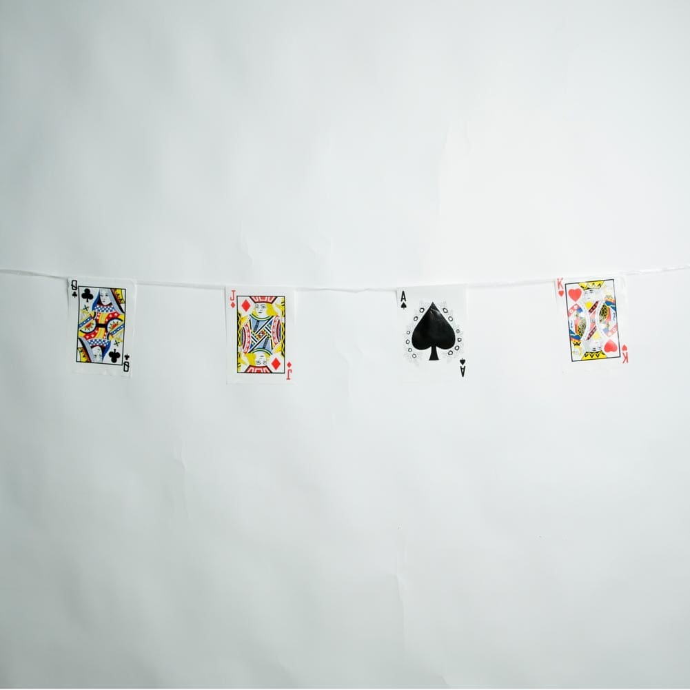 54167 PENNANT BANNER PLAYING CARD