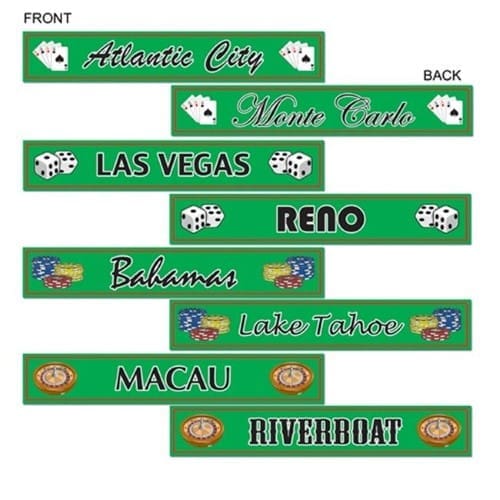 54388 **GAMBLING DESTINATION ST CUTOUTS