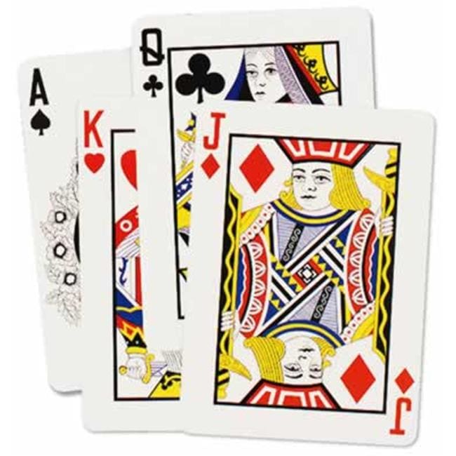 55354 CUTOUTS PKGD PLAYING CARDS